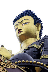 Buddha Park of Ravangla. Beautiful huge statue of Lord Buddha, at Ravangla, Sikkim, India. Gautam Buddha statue in the Buddha Park of Ravangla in South Sikkim.