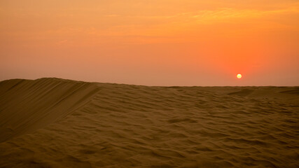 Sand dunes in United Arab Emirates,Abu Dhabi,Dubai,Middle East.