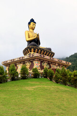 Buddha Park of Ravangla. Beautiful huge statue of Lord Buddha, at Ravangla, Sikkim, India. Gautam Buddha statue in the Buddha Park of Ravangla in South Sikkim.