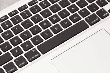 Apple MacBook Pro keyboard close up Mac