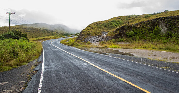road in the mountains
