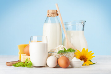 Various dairy products