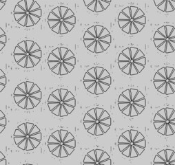 Fototapeta premium abstract over printing dyed geometric seamless pattern design 