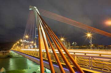 Obraz premium Da Chi Bridge, Taipei, Taiwan