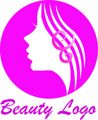 Beauty logo template vector