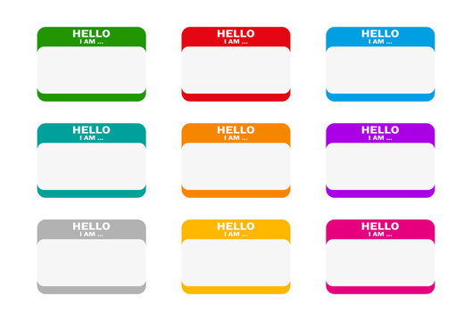 "Name Badge" photos, royalty-free images, graphics, vectors &amp; videos | Adobe Stock
