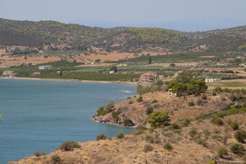 Fototapeta na wymiar Ermioni, Greece, Peleponnese landscape