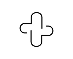 Obraz premium Medical line icon