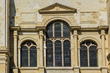 View of Saint-Nizier church - Catholic Church located in Troyes, dedicated to Nizier of Lyon. The current building dates from the XVII century. Troyes, Aube Champagne-Ardenne, France.