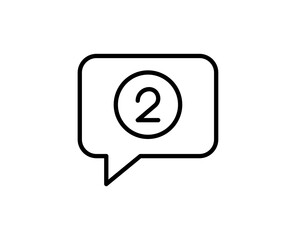 Comment line icon