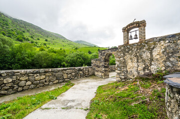 Fototapeta na wymiar The Church of Saint George in Dzivgis village