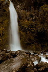 Taranaki Waterfall in Tongariro Nationalpark