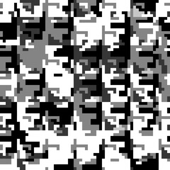 Abstract seamless pattern of lines and stripes. Modern youth design for sports and active lifestyle.