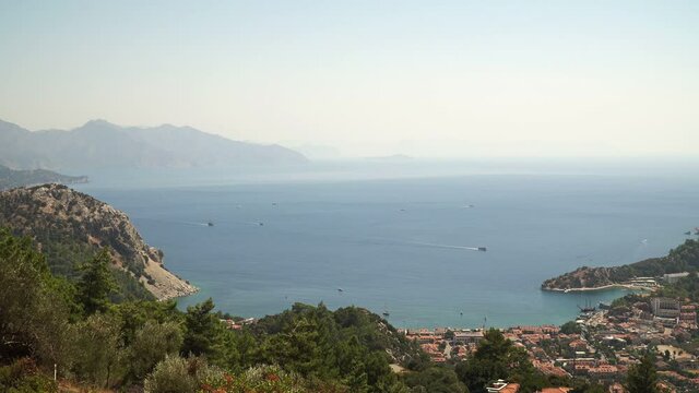 From the Height Shore Turunc Village Turkey
