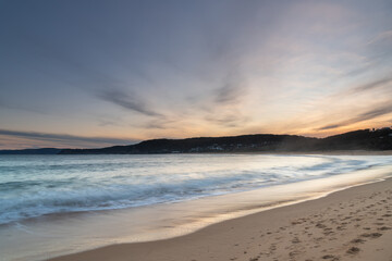 Fototapeta premium Sunset at the Seaside