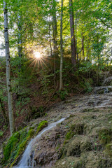 Hängesteg über die Wertach
