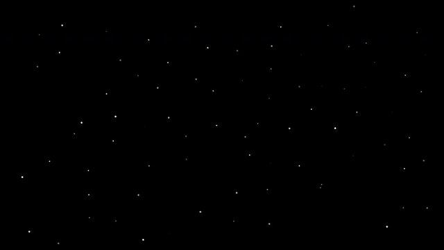 sparkle dust star small dots universe alpha channel loop