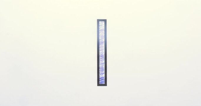 Paint the progress bar by hand with a pen. Animated concept Idea.