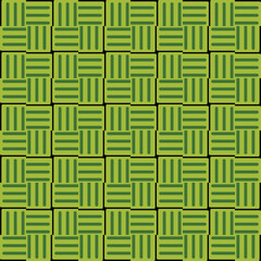 Vector seamless pattern texture background with geometric shapes, colored in green, black colors.