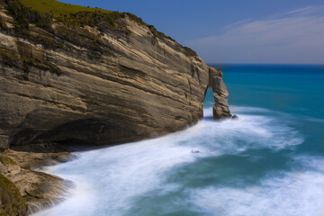 Walk to Wharariki Beach