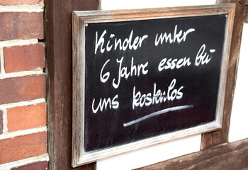 Kreidetafel: 