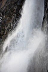 Fototapeta na wymiar Mountain Waterfall, Greenland