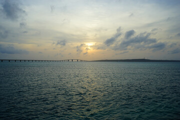 Sea of Okinawa in Japan