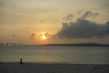 Sea of Okinawa in Japan
