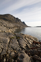 Fototapeta na wymiar Kangerdluarssuk Fjord, Greenland