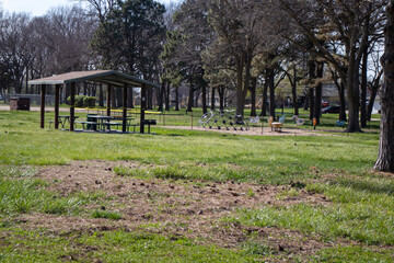 Hall County Taken 4-26-2020 Stolley Park Kids Kingdom Grand Island Nebraska Taped Off Covid-19. High quality photo