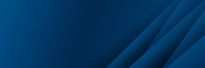 Modern blue banner vector background. Blue and Black Web banners templates, standard sizes with space for photo, modern design 