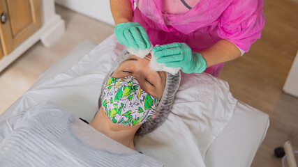 Aesthetics and beauty salon with facial treatments and alternative therapies