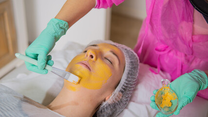 Aesthetics and beauty salon with facial treatments and alternative therapies