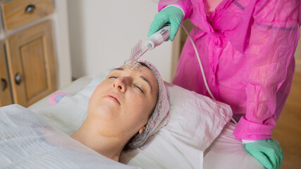 Aesthetics and beauty salon with facial treatments and alternative therapies