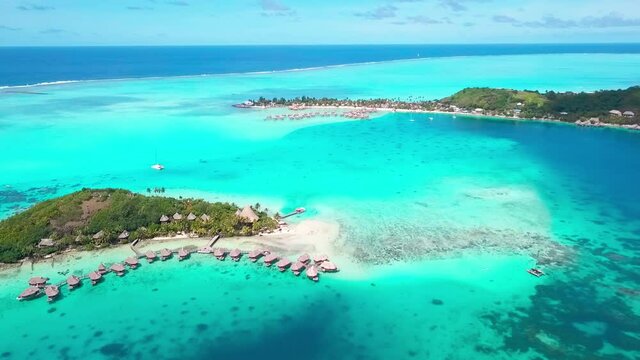 Bora Bora view from the sea
