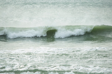 波　 太平洋　渥美半島　 愛知県田原市　日本　