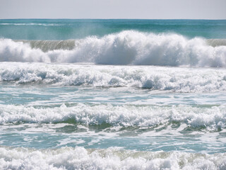 Fototapeta premium 波 太平洋 渥美半島 愛知県田原市 日本 