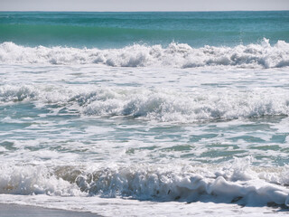 波　 太平洋　渥美半島　 愛知県田原市　日本　 