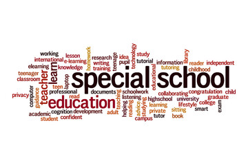 Special school cloud concept