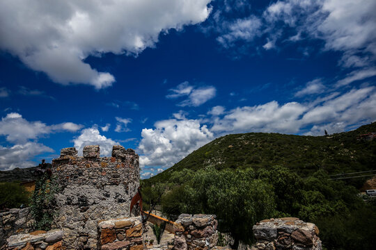 Bernal mexico, castillo medieval 