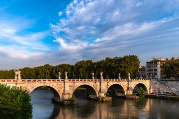 bridge over the river
