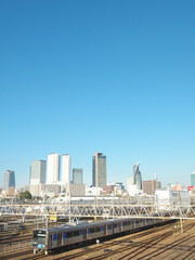 名古屋駅周辺の高層ビル 