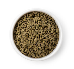 Pet Food on a White Background