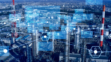 工場とネットワーク  INDUSTRY4.0