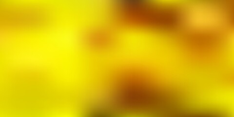 Light green, yellow vector blur pattern.