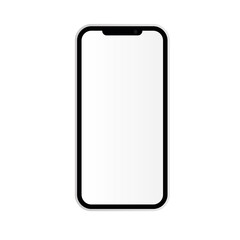 Isolated black smartphone vector design