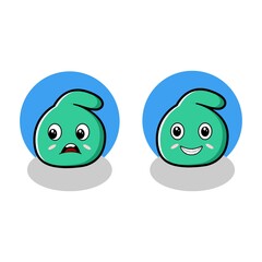 set of cartoon smileys