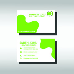 Id Card and business card design, professional name card template vector