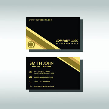 Id Card and business card design, professional name card template vector