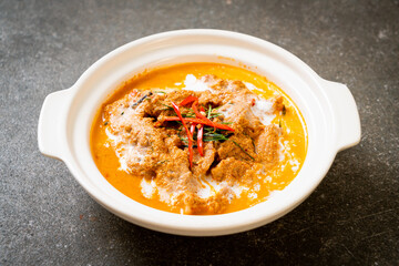 panang curry with pork